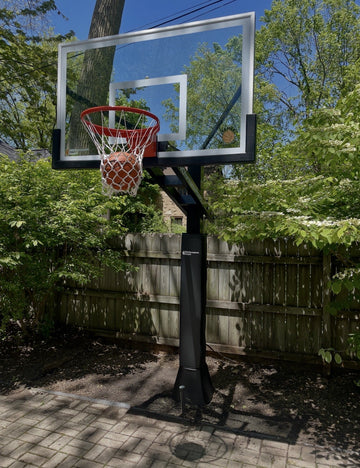 PROview 660 basketball hoop installed by Fenceworks in Winnetka, IL