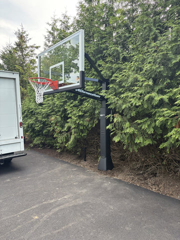 PROview 672 basketball hoop installed by Fenceworks in Naperville, IL