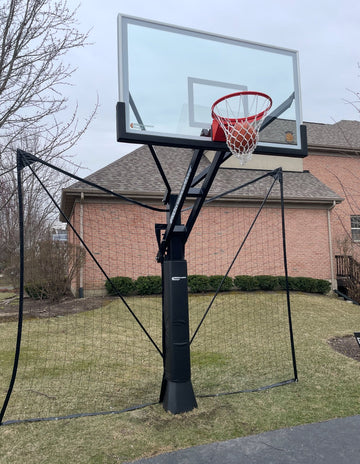 PROview 672 basketball hoop installed by Fenceworks in Riverwoods, IL
