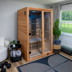 Rylan Indoor Infrared Sauna – 2 Person – Sauna
