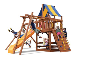Original Fort Combo 3 Playset - Blue & Yellow
