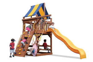 Original Fort Jr. Playset - Blue/Yellow