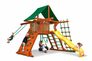 Original Playcenter Double Swing Arm Playset - Yellow