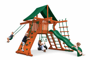 Original Playcenter Playset with 2-Position Swing Beam - Green