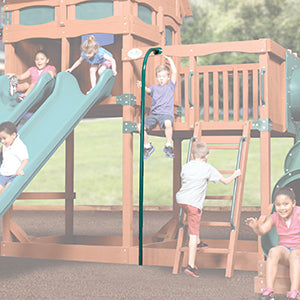 Fireman's Pole - (5' Deck) - Green