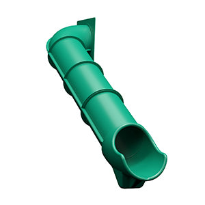 Tube Slide 90 Degree Turn 7' Green