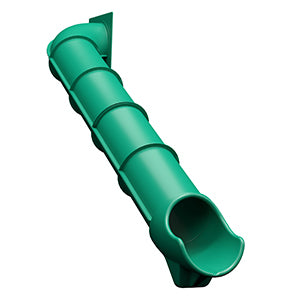 Tube Slide 90 Degree Turn 9' Green