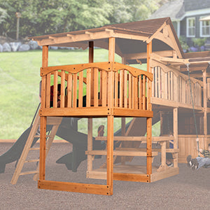 Adventure Treehouse Sundeck/Tower XL