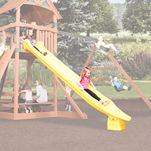 Rocket Slide 14' Yellow