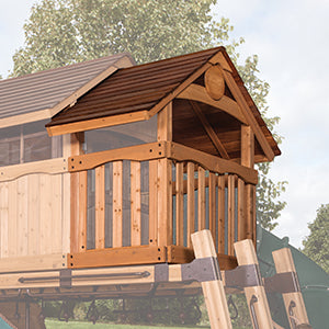 Summit Outlook Loft Porch (includes wood roof)