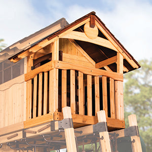 Treehouse Peak Loft Porch