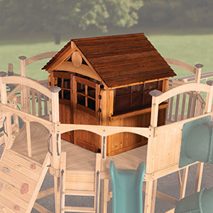 Treehouse XL Wrap-Around Porch Cabin Package