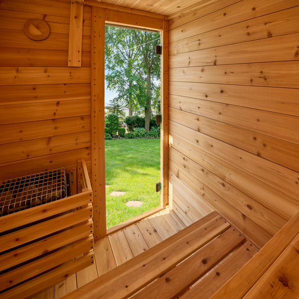 Henley Outdoor Cabin Sauna – 2-4 Person – view 8