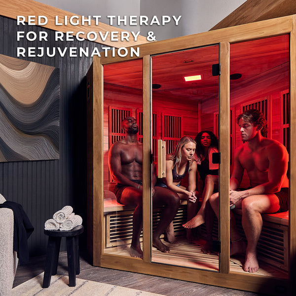 Rylan Indoor Infrared Corner Sauna – 4 Person – view 8