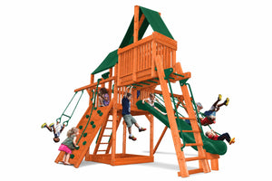 Turbo Deluxe Fort Combo 4 Playset - Green