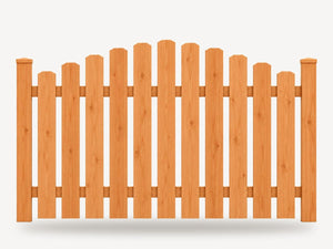 Arched & Scalloped Picket